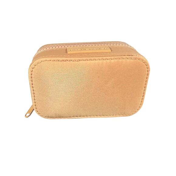 Dagne Dover Small Travel Case Women's Compact Organizer Peach Orange Neoprene - Picture 2 of 9